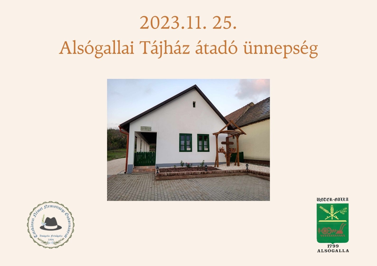Read more about the article Tájházat avattunk Alsógallán